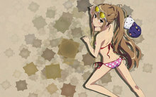 性感动漫美少女泳装高清壁纸