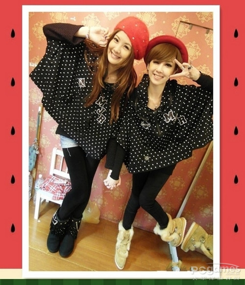 宅男女神安心亚 古灵精怪可爱私照图片_游戏美