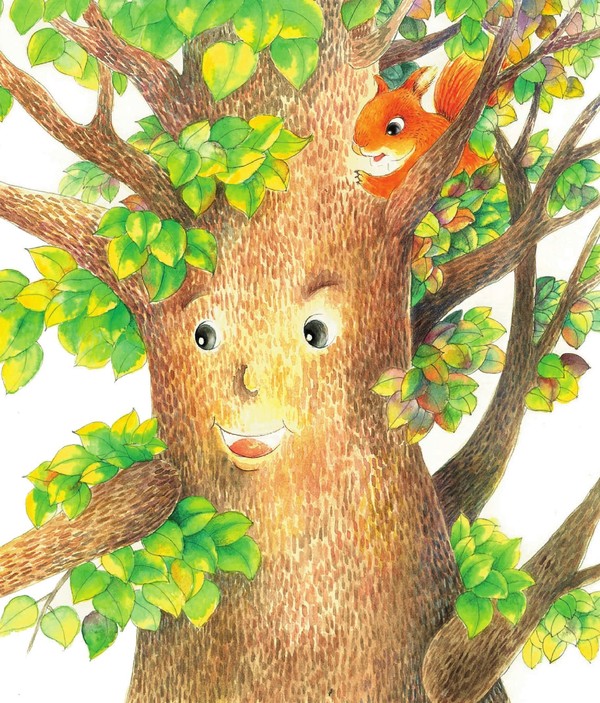 《新美南吉童话》之去年的树绘本连载
