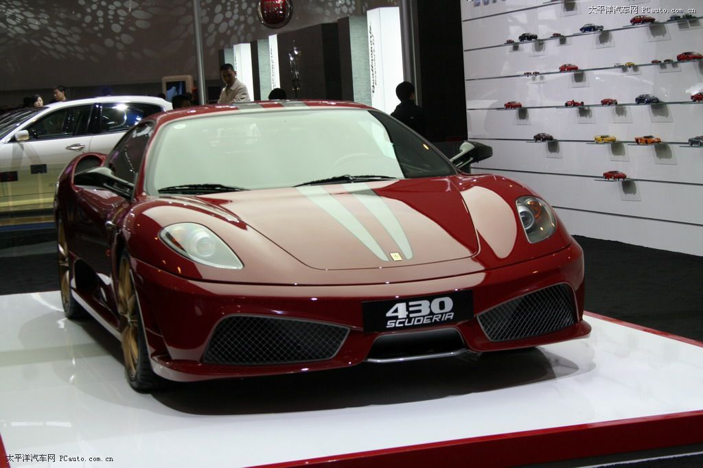 法拉利F430車展高清大圖