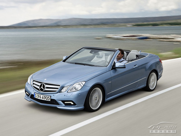 撼世佳作奔驰e350敞篷跑车激情上市