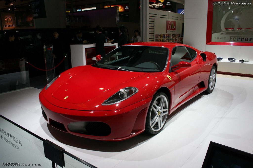 法拉利F430車展高清大圖
