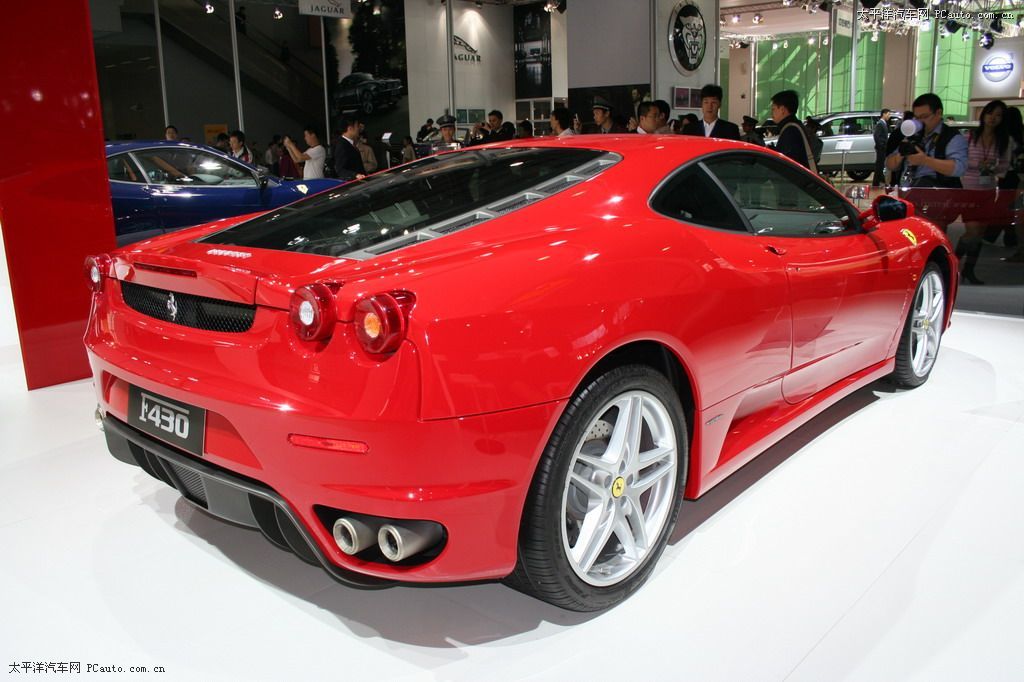 法拉利F430車展高清大圖