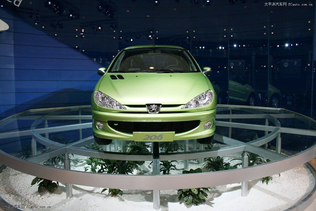 標(biāo)致206車展高清大圖