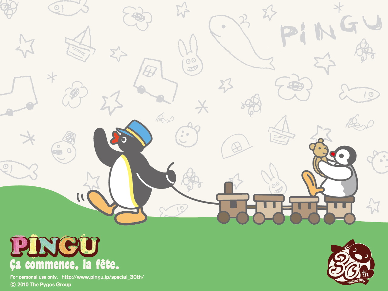 Pingu企鹅家族壁纸 卡通 太平洋电脑网